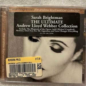 Sarah Brightman The Ultimate Andrew Lloyd Webber Collection CD